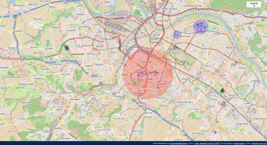 Lageplan Dresden